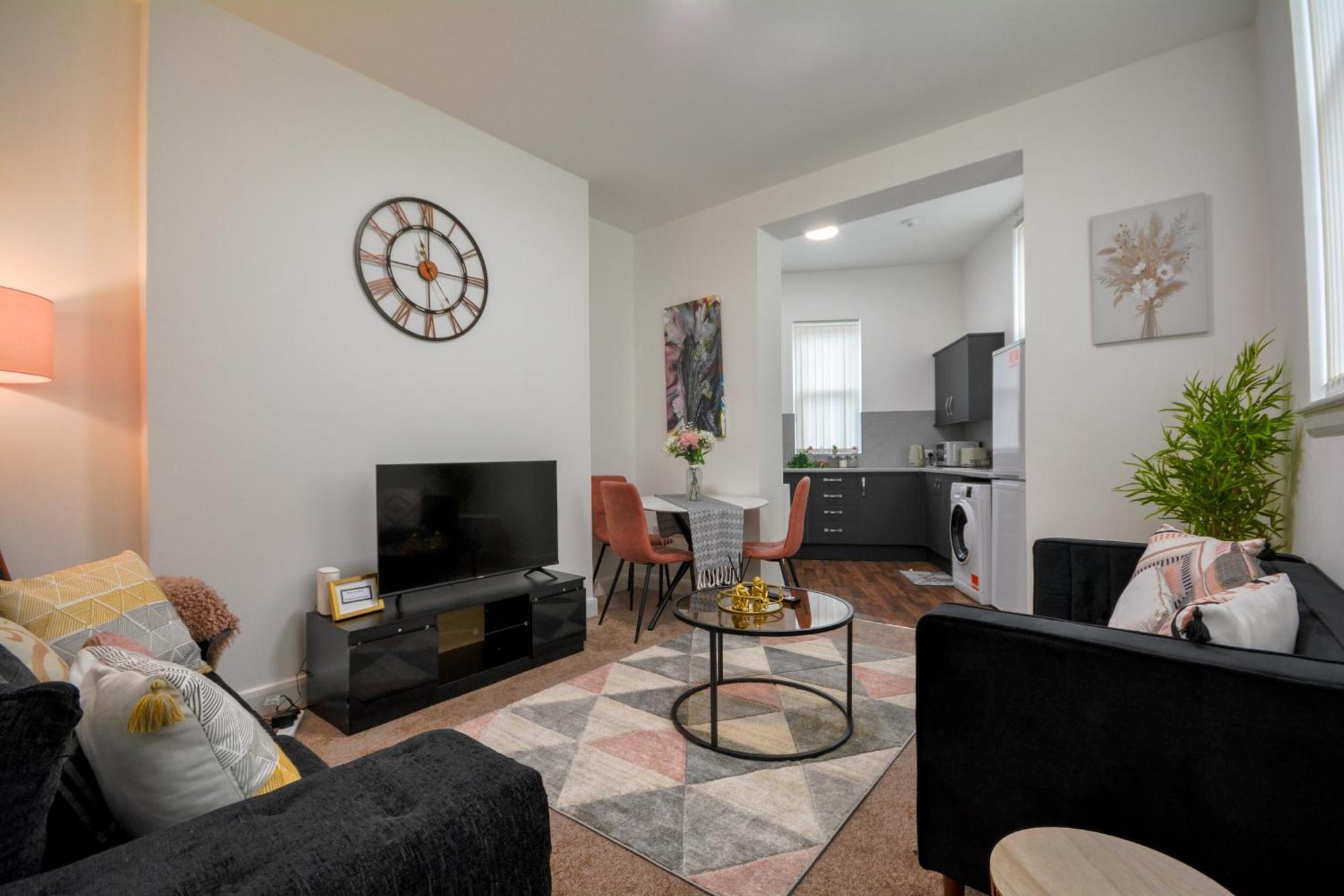 Stylish Suite With Free Parking Manchester Eksteriør bilde